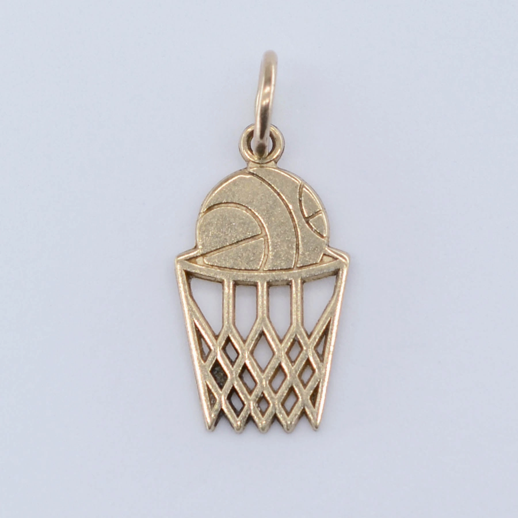10k Basketball Charm Modern Touch