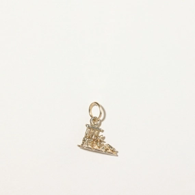 10k Yellow Gold Person & Well Charm | Exclusive Treasures Graceful Design