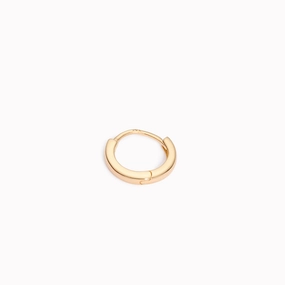 14k Gold Mini Hoop Sophisticated Style