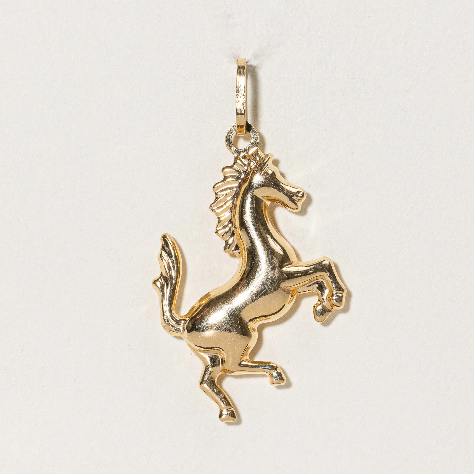 Effortless Elegance Effortless Glow 18k Yellow Gold Horse Charm |