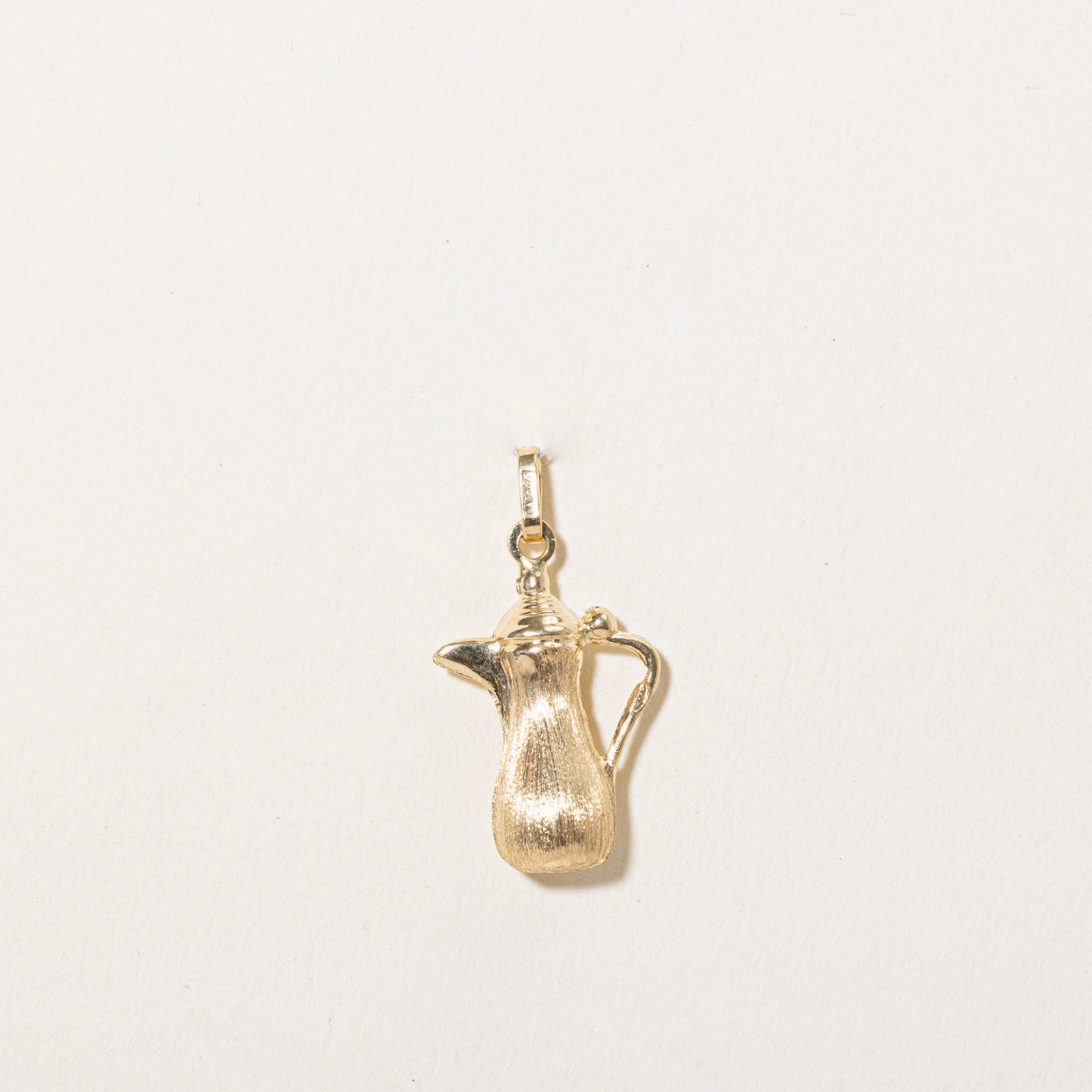 Silken Touch Unique Glow 18k Yellow Gold Pitcher Charm