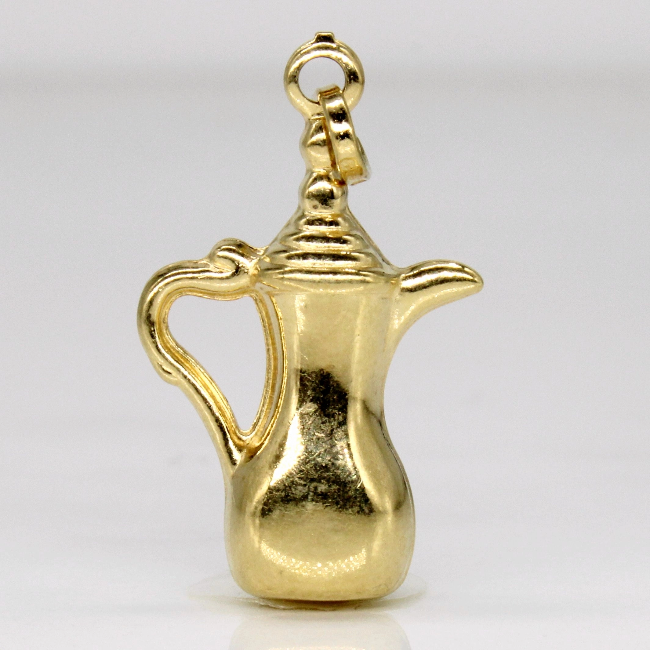 Golden Light 18k Yellow Gold Pitcher Charm