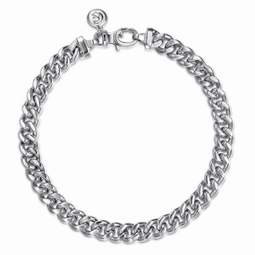 6mm 925 Sterling Silver Solid Mens Link Chain with Diamond Cut Bracelet Chic Flow