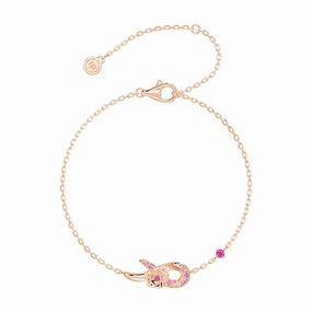 Romantic Set "Blossom Of Hope" Pink Ribbon Breast Cancer Awareness Bracelet