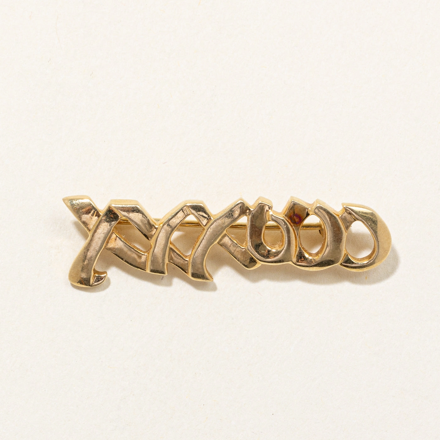 Mood Accent Dreamy Look 'Tiffany & Co' 1983 Paloma Picasso 18k Gold Love Kisses Brooch