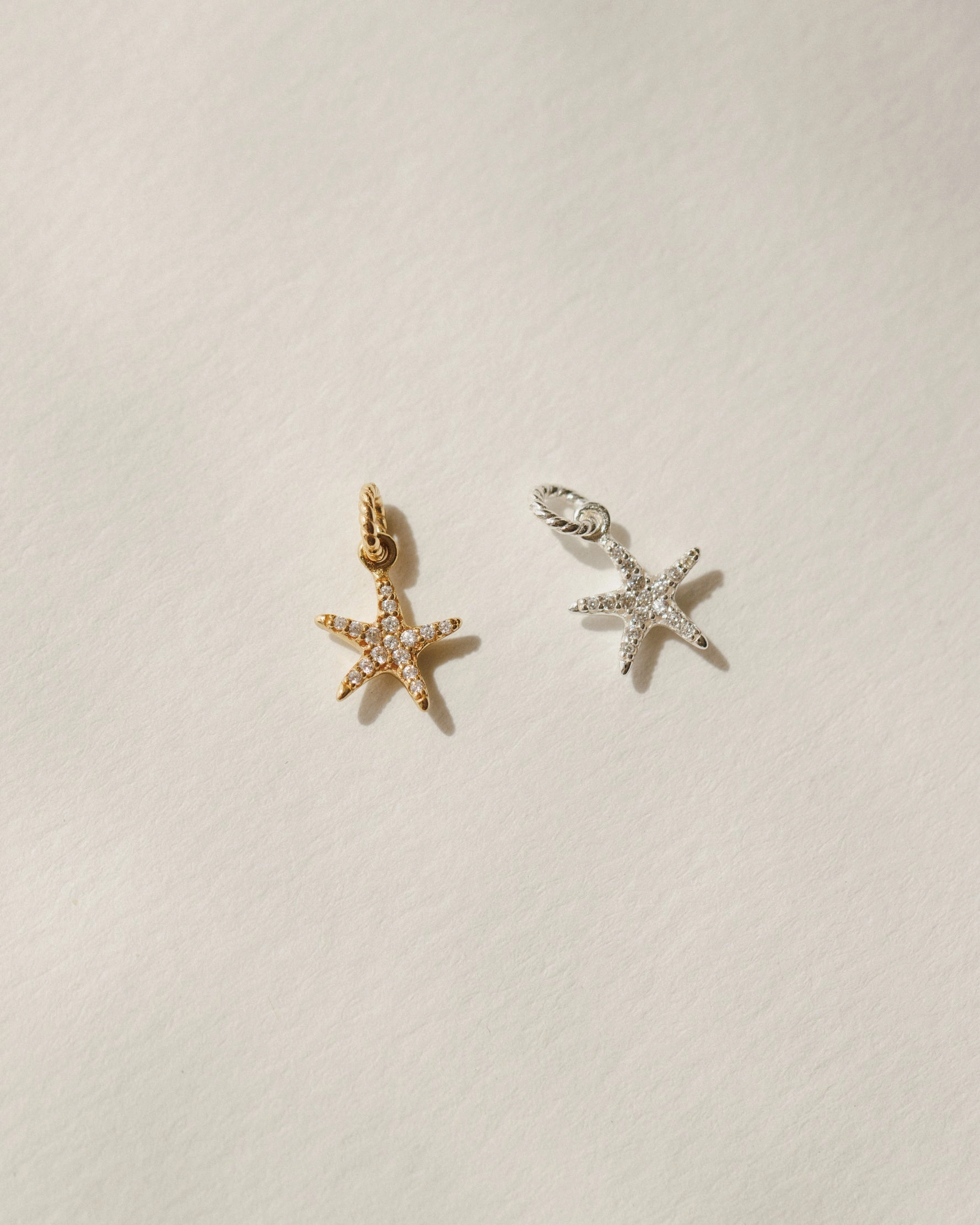 All Season Black Tie Jewelry Pav?? Starfish Charm