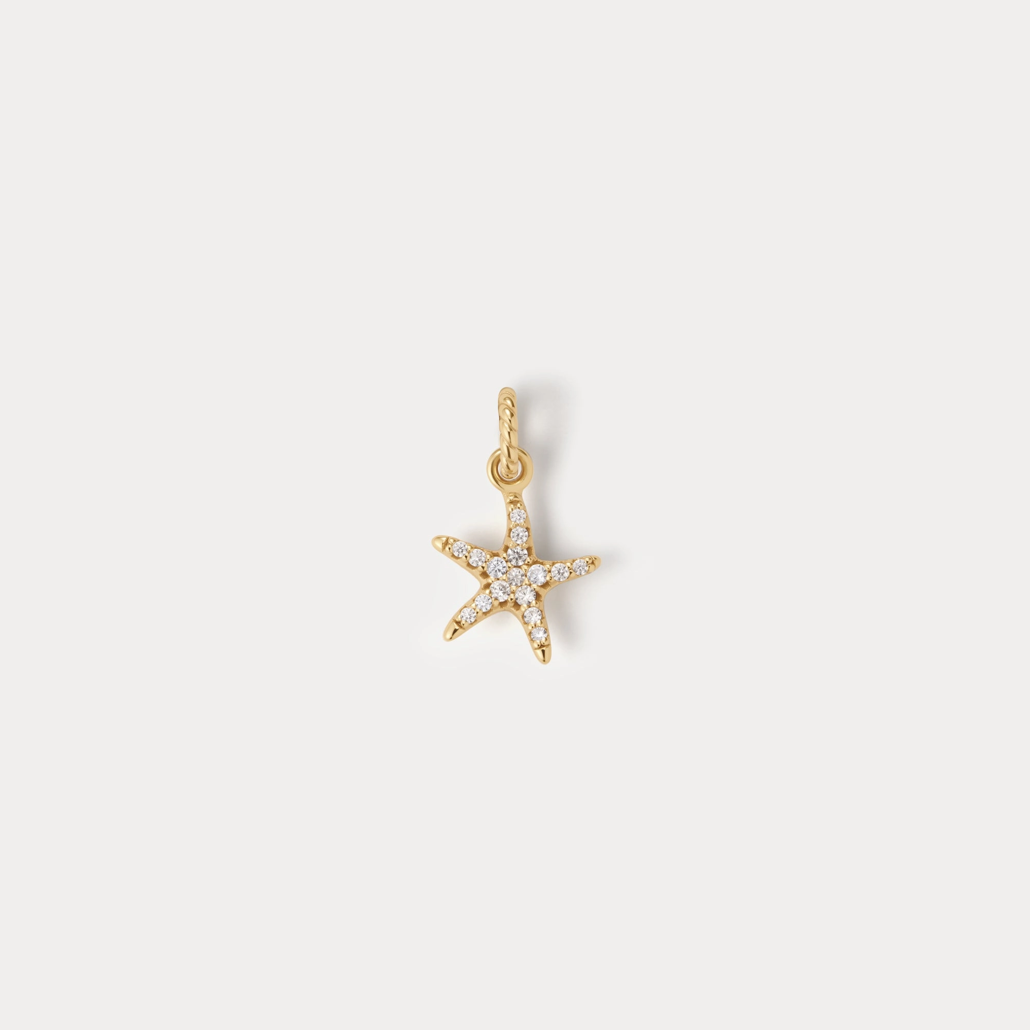 Styled Finish Pav?? Starfish Charm