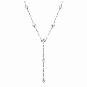 Expressive Highlight Opulent Look 1.1 Carat Dangling Boho Necklace | S925 | Moissanite