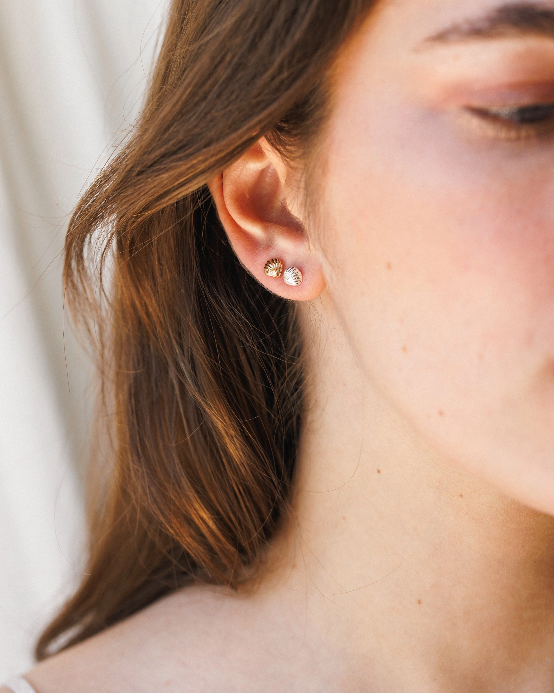 Baby Seashell Studs Splendid Trinket