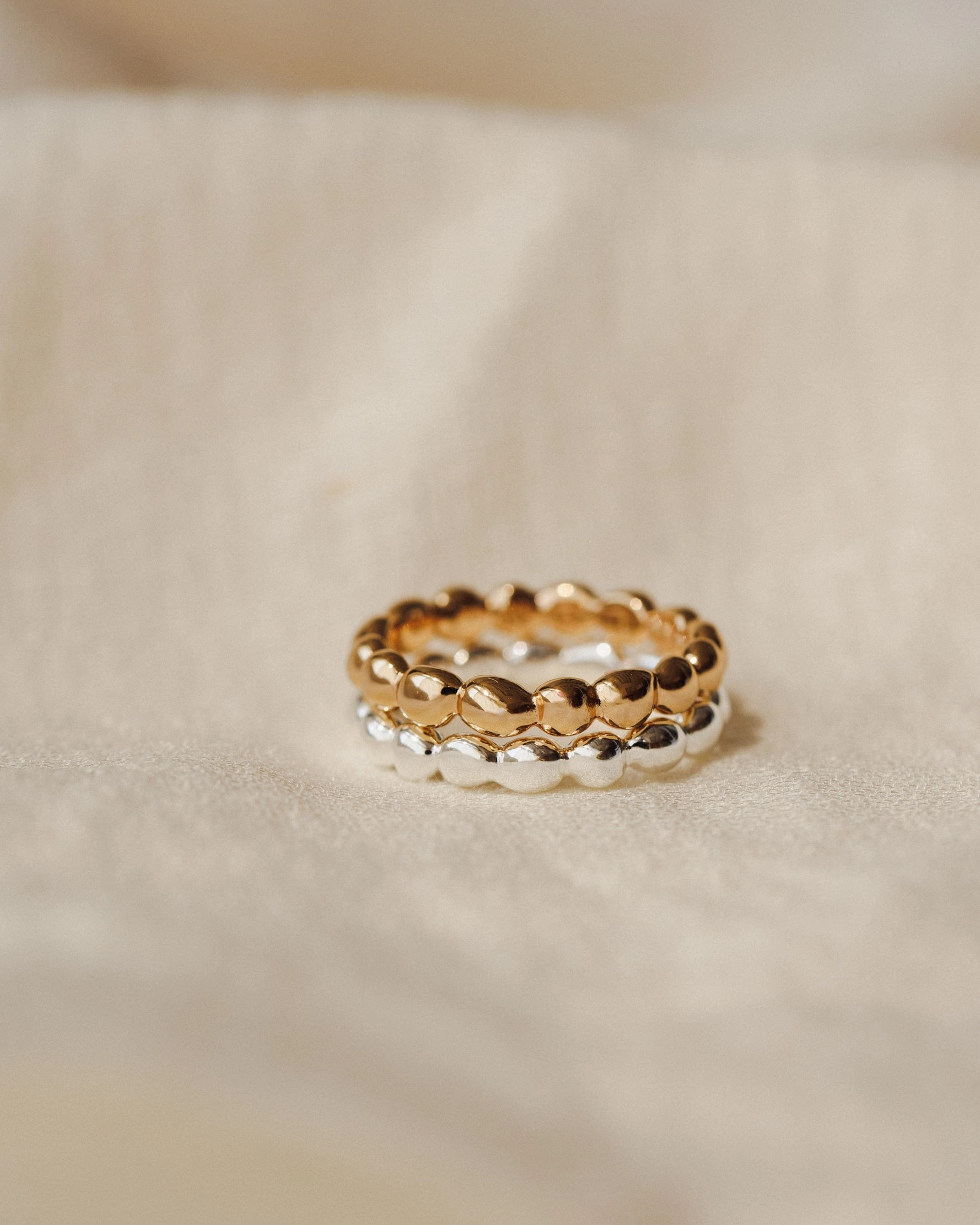 Comfortable Embellishment Skipping Stone Ring