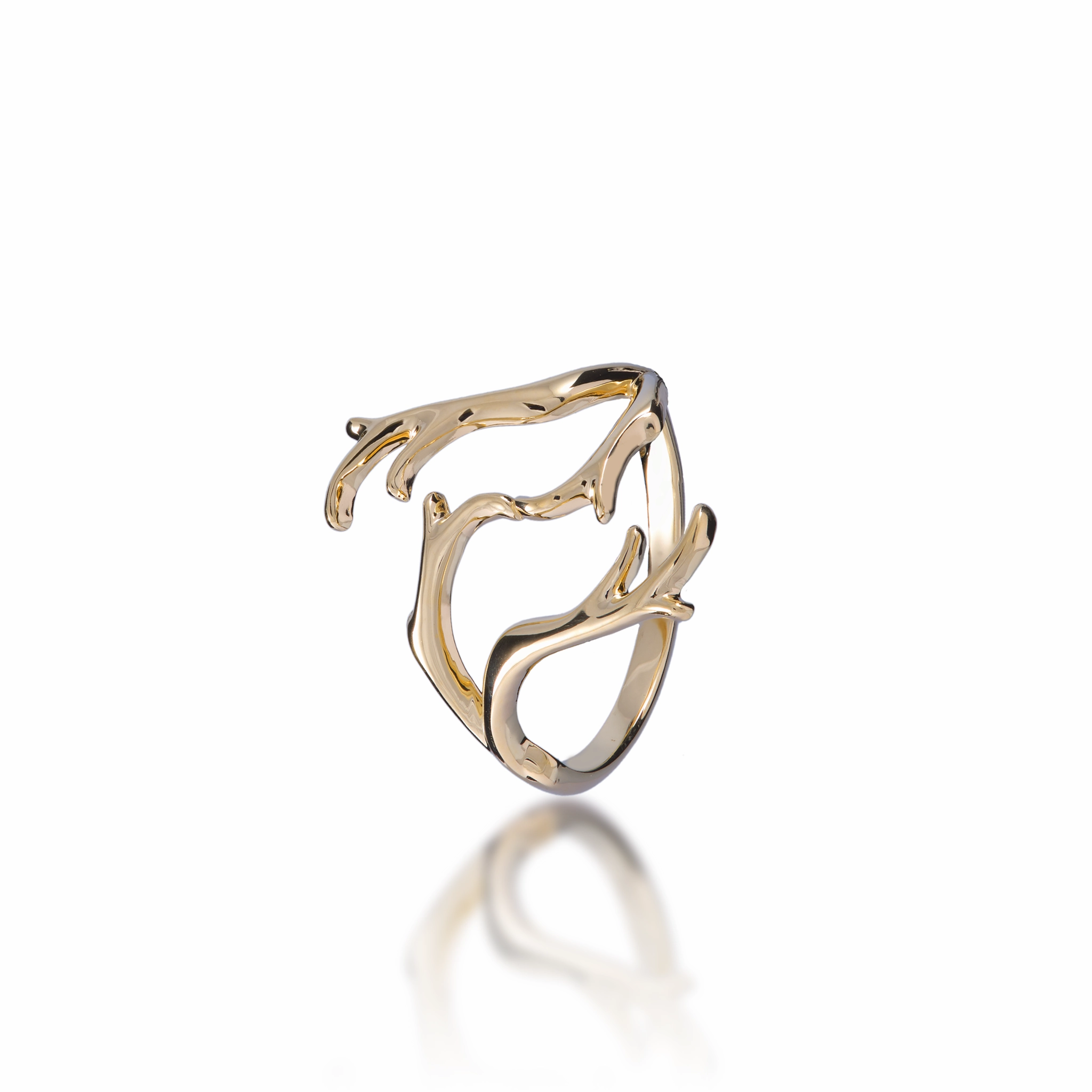 Premium Feature Heritage Ring in Gold