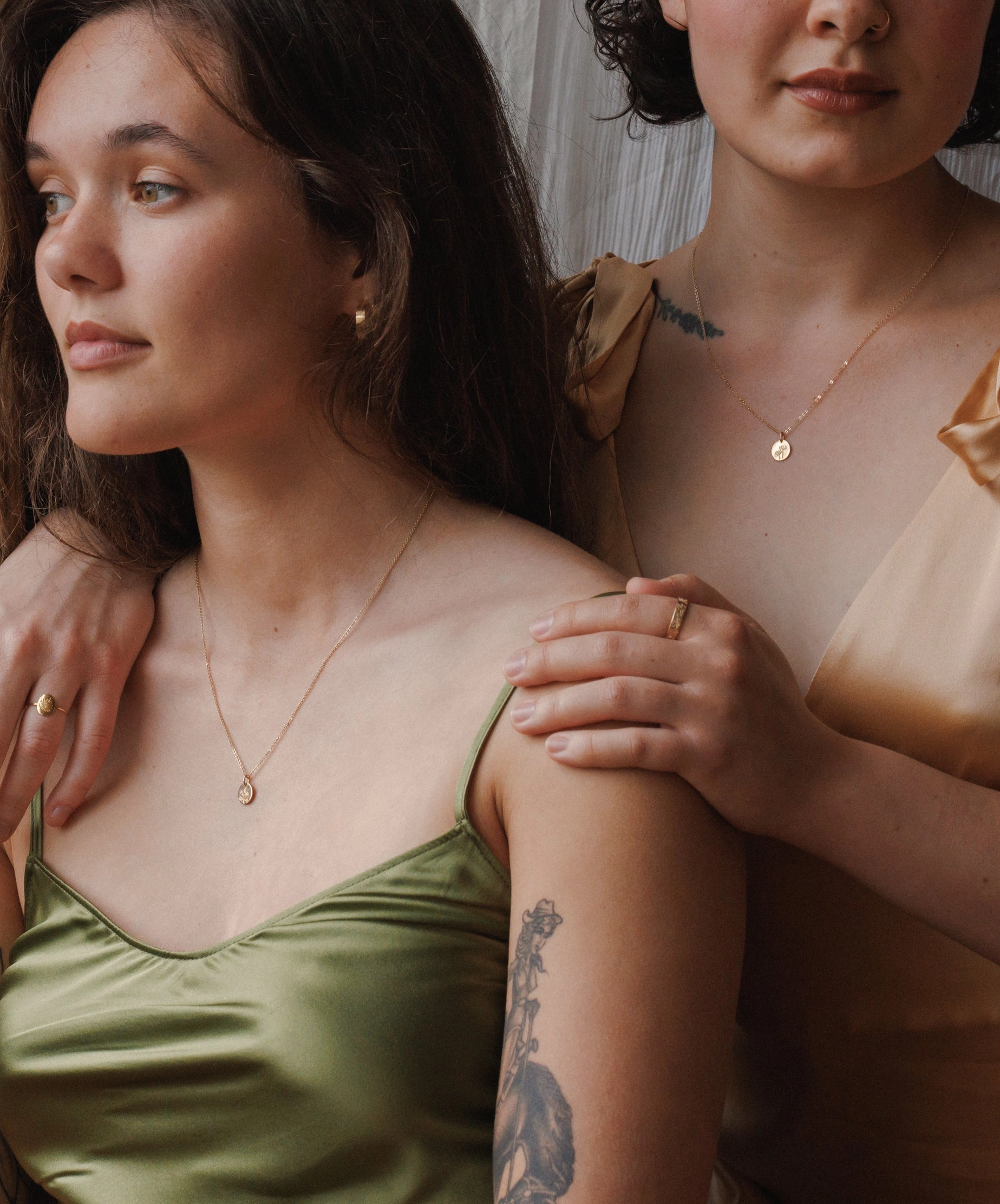 Bridesmaid Flora Necklace Set Event Glow Inspired Feature