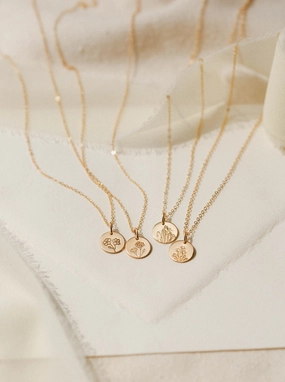 Bridesmaid Flora Necklace Set Evening Look