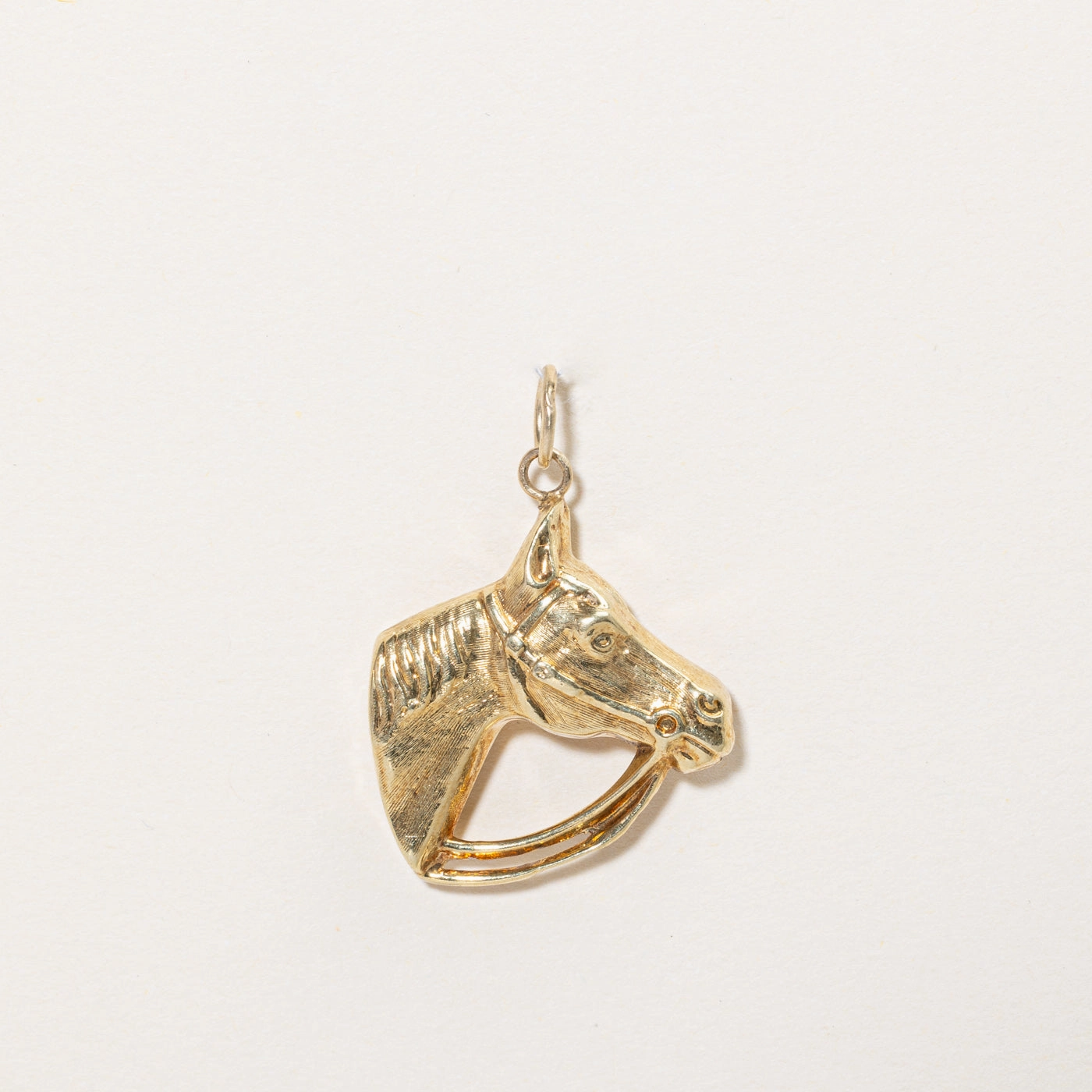 Luxe Design 14k Yellow Gold Horse Charm