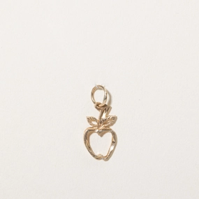 10k Yellow Gold Apple Charm City Spark