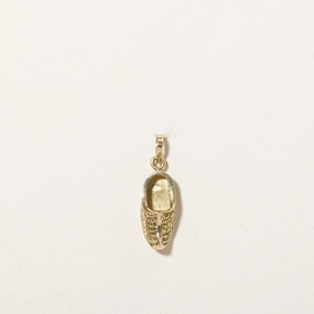 Wedding Ensemble 18k Yellow Gold Clog Charm