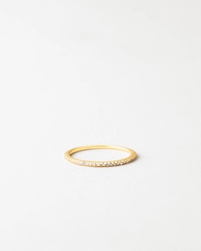 Everyday Style Odessa White Sapphire Ring