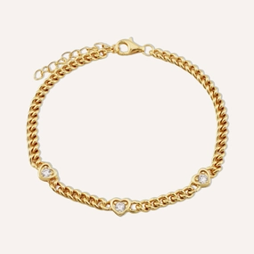 Expressive Accent ADORN HEART BRACELET