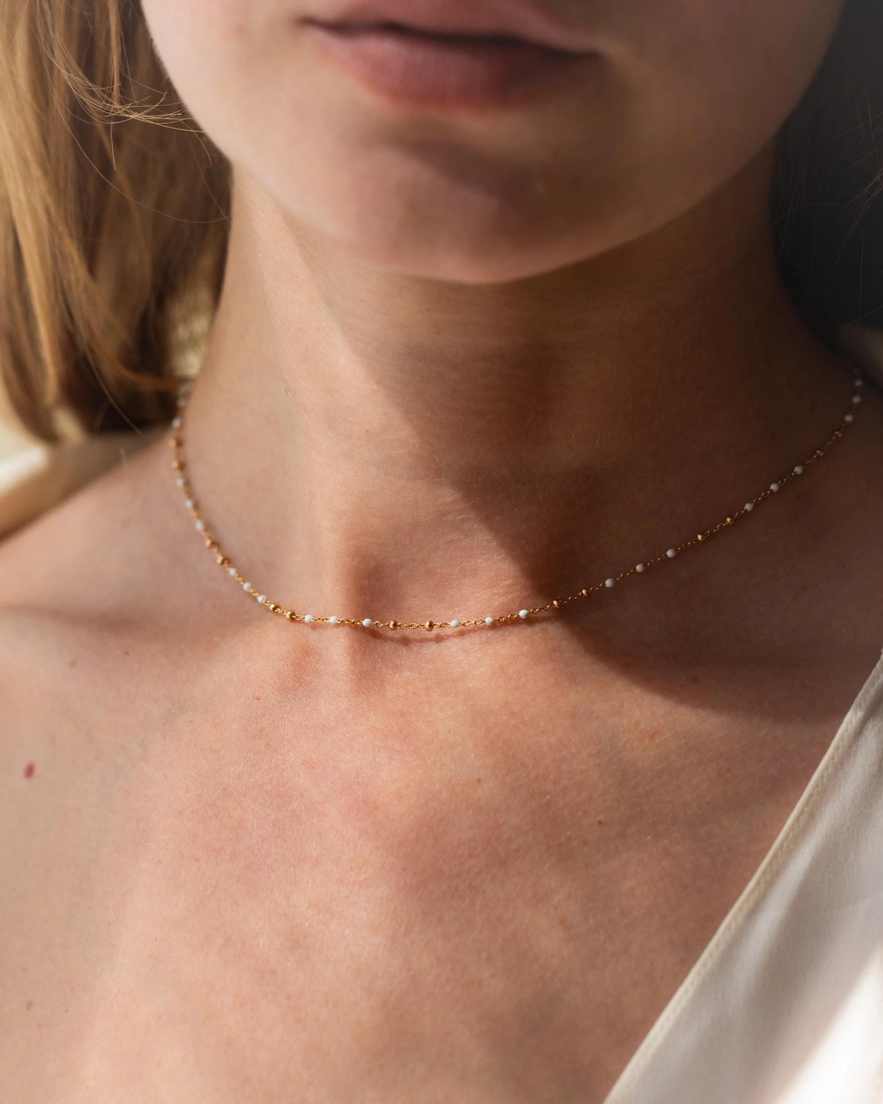 For Identity Beautiful Style Confetti Enamel Chain