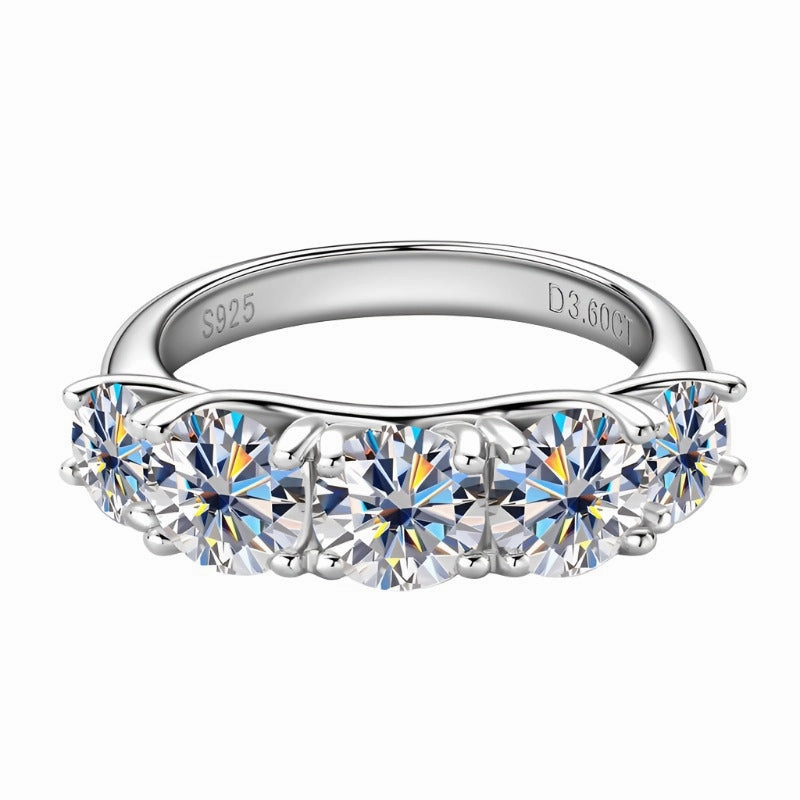3.6 CTW Diamond Promise Ring | S925 | Moissanite | Chic piece Timeless Shine Jewelry