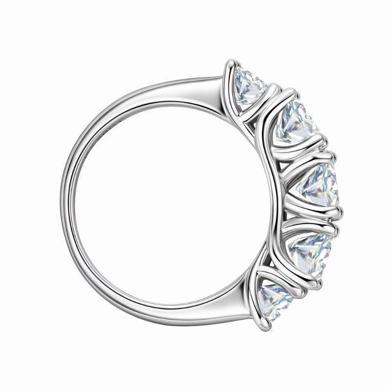 3.6 CTW Diamond Promise Ring | S925 | Moissanite | Timeless Features