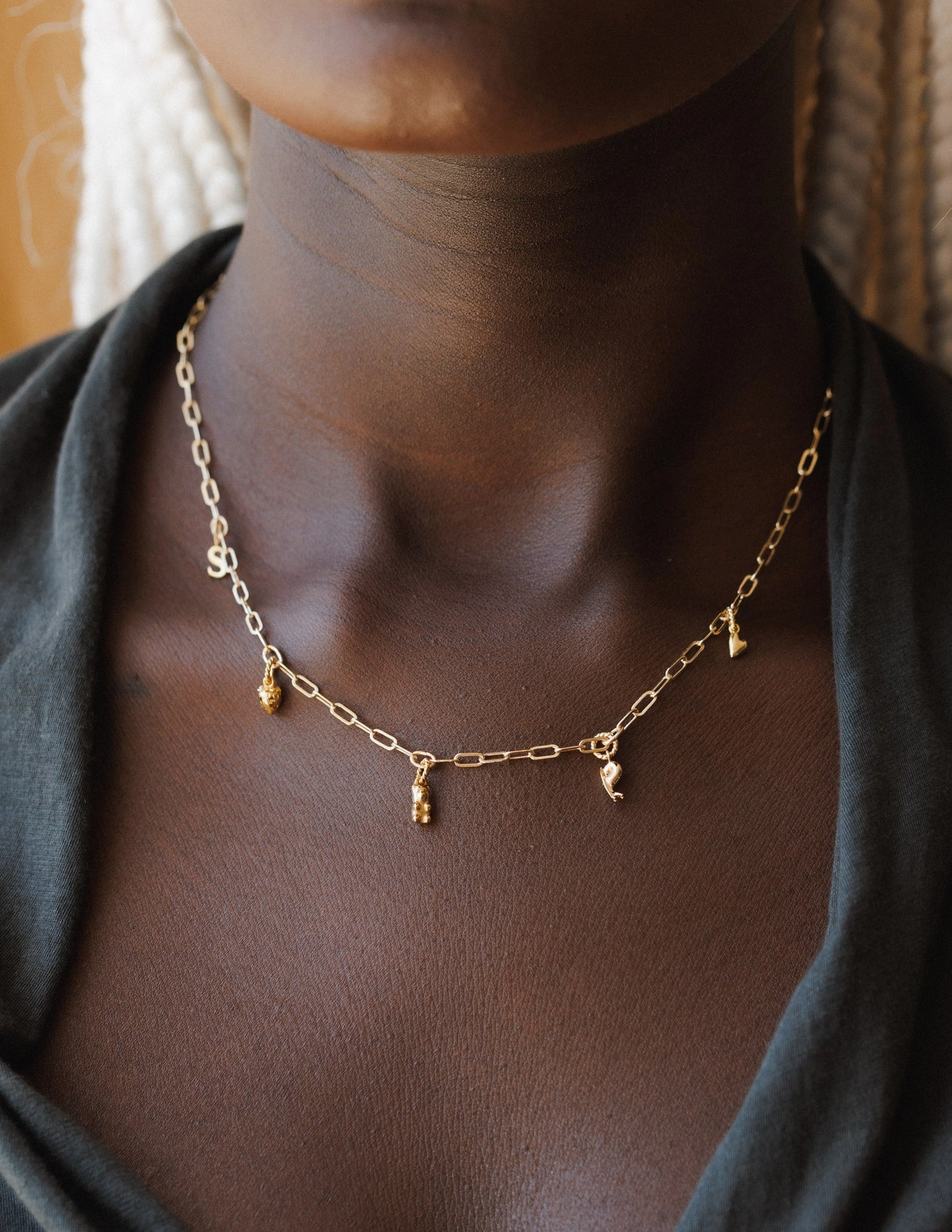 Custom Charm Necklace Seasonal Mood