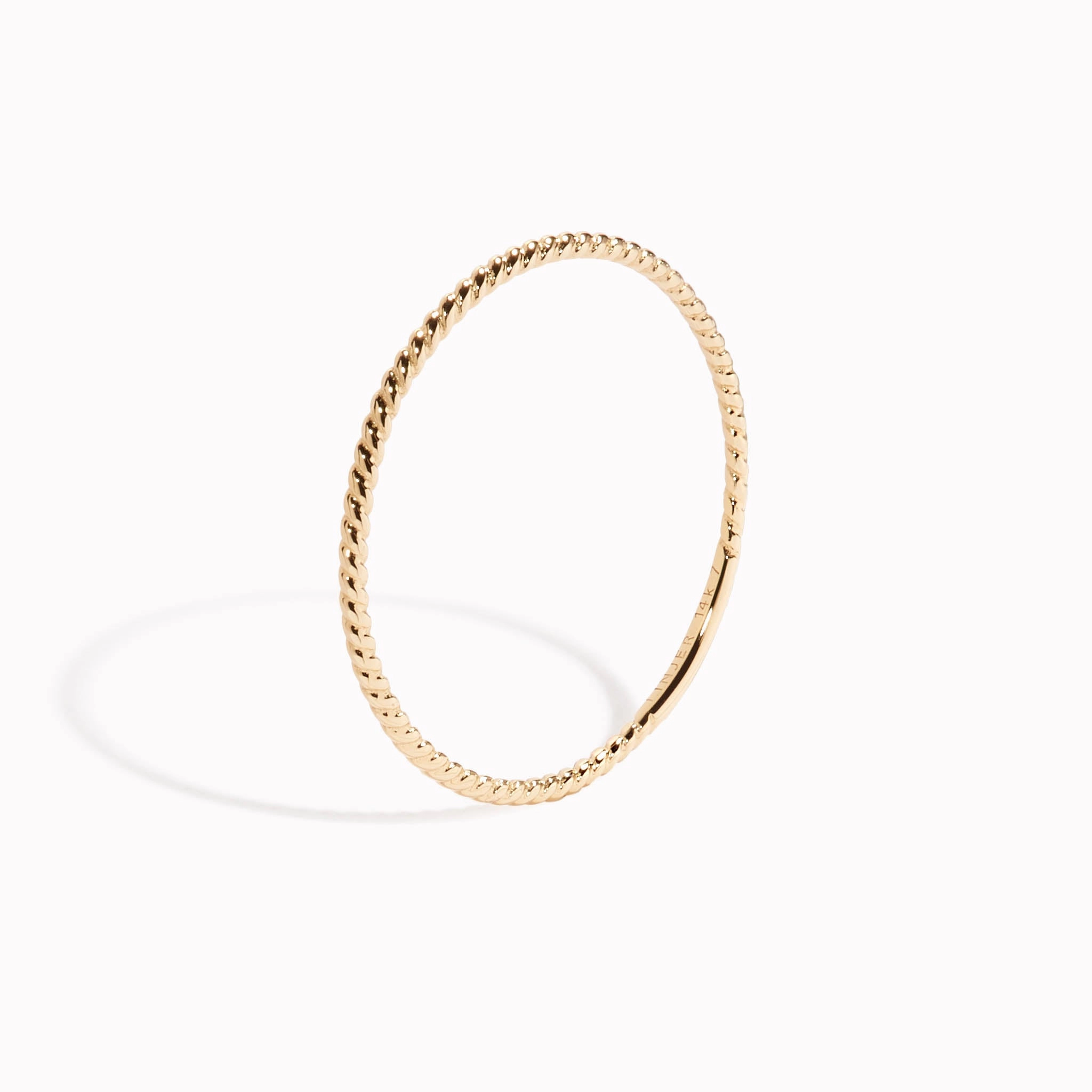 Shimmering Effect Romantic Layer Twist Ring - Laila