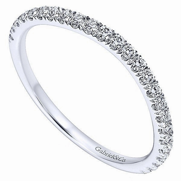 Split Prong Contoured Diamond Band .29 Cttw 14k Gold 207B Personal Choice