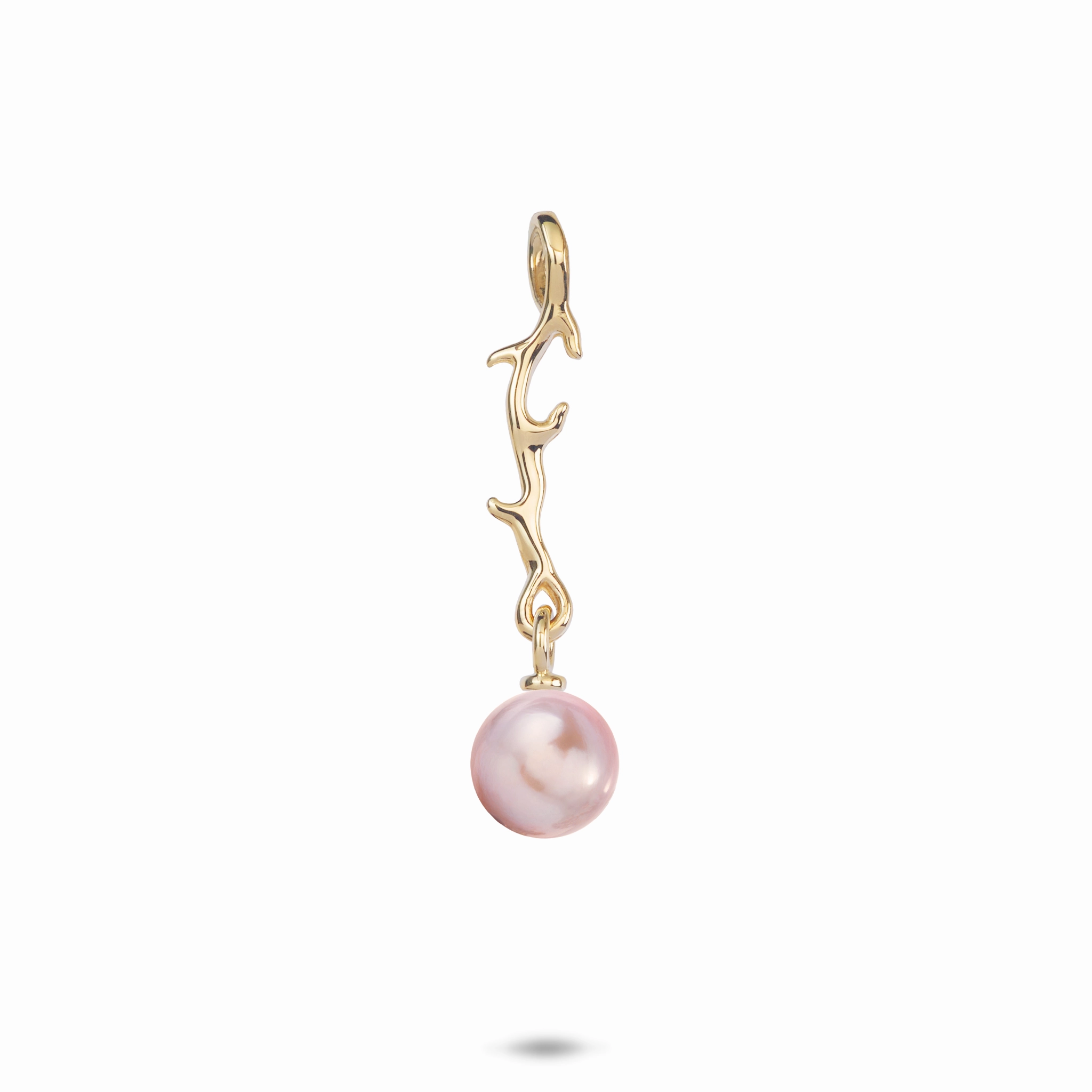 Pick A Pearl Heritage Pendant in Gold Unique Style Minimalist Finish