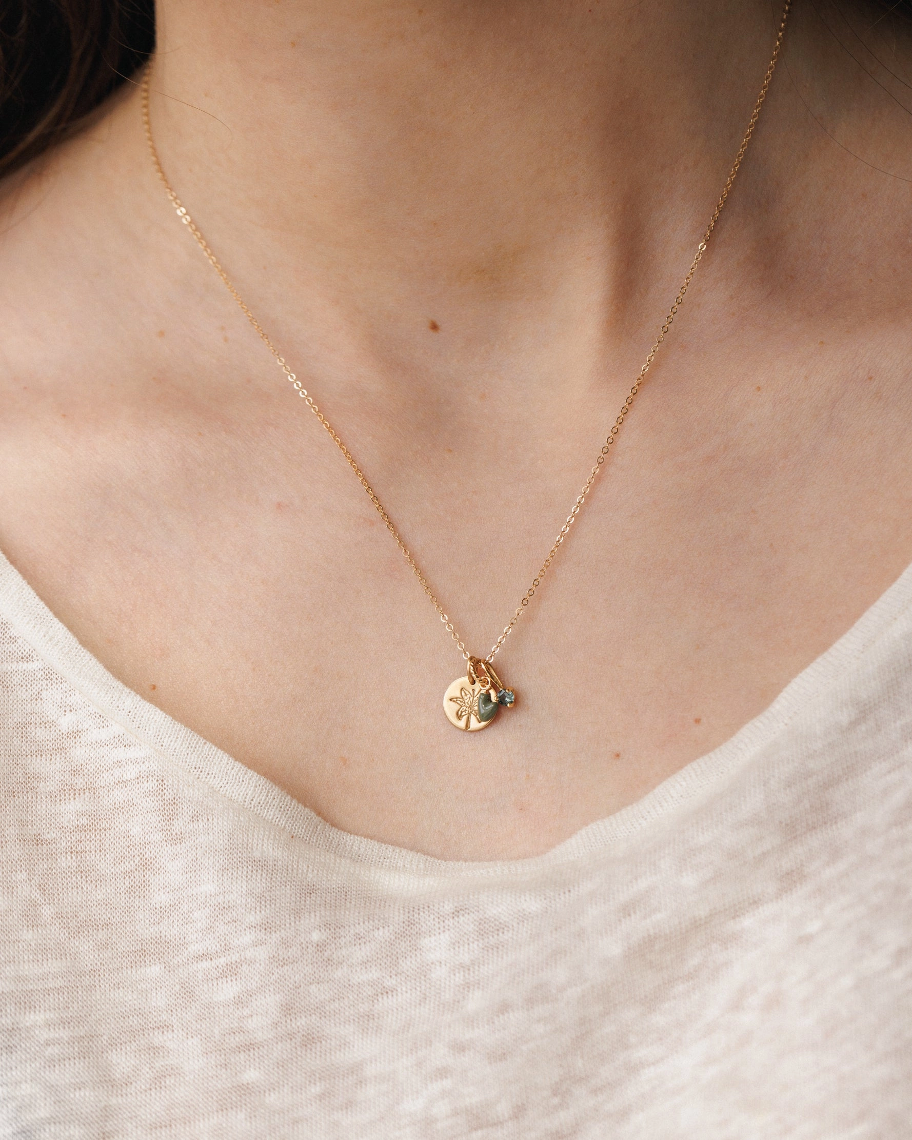 premium design Aura Birthday Necklace