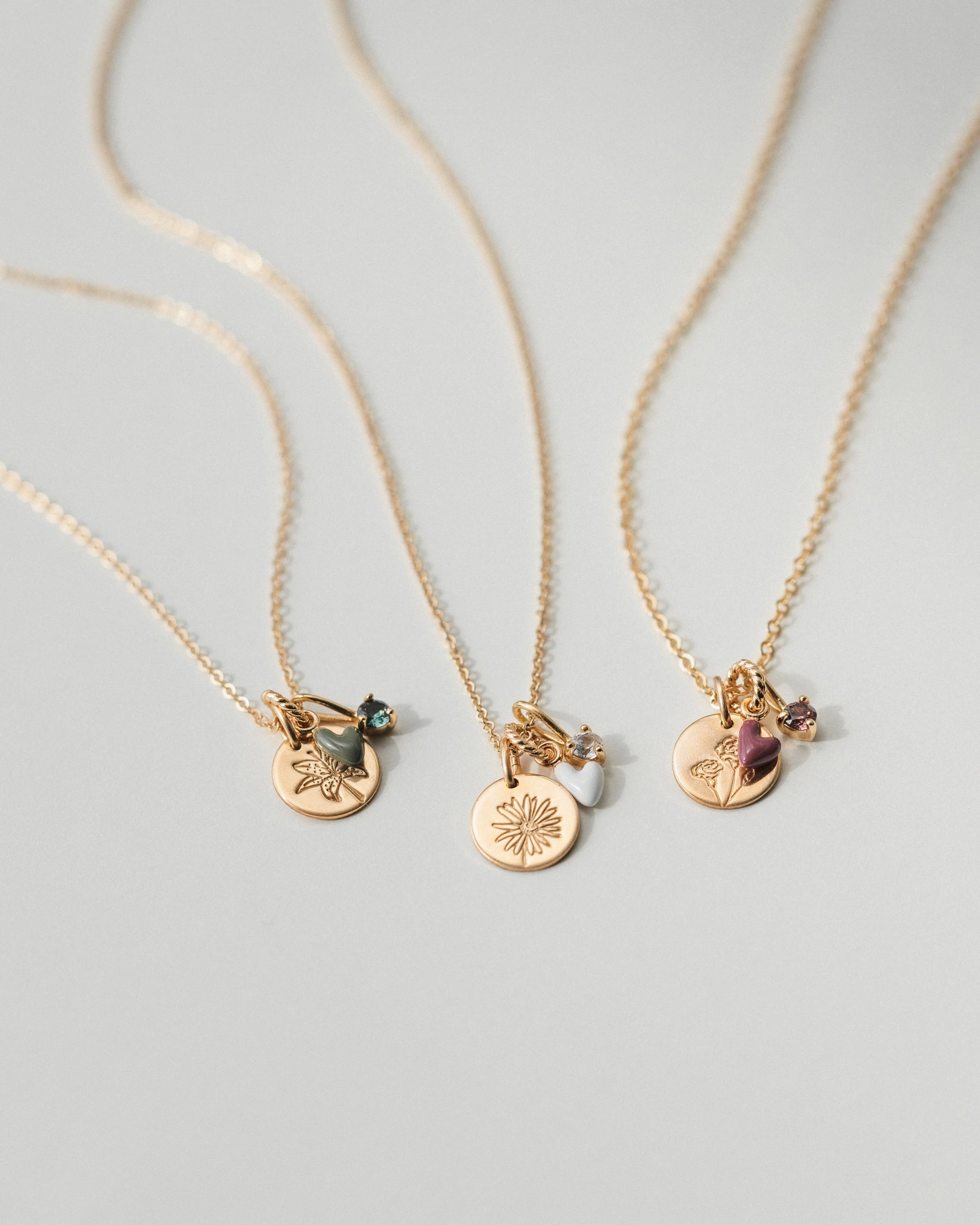 Aura Birthday Necklace Lush Accent