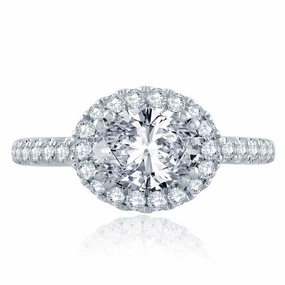 East/West Oval Cut Modern Classic Engagement Ring Timeless Wardrobe