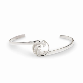 Nalu Cuff Bracelet in Sterling Silver - Size 7.5" Casual Touch Sophisticated Style
