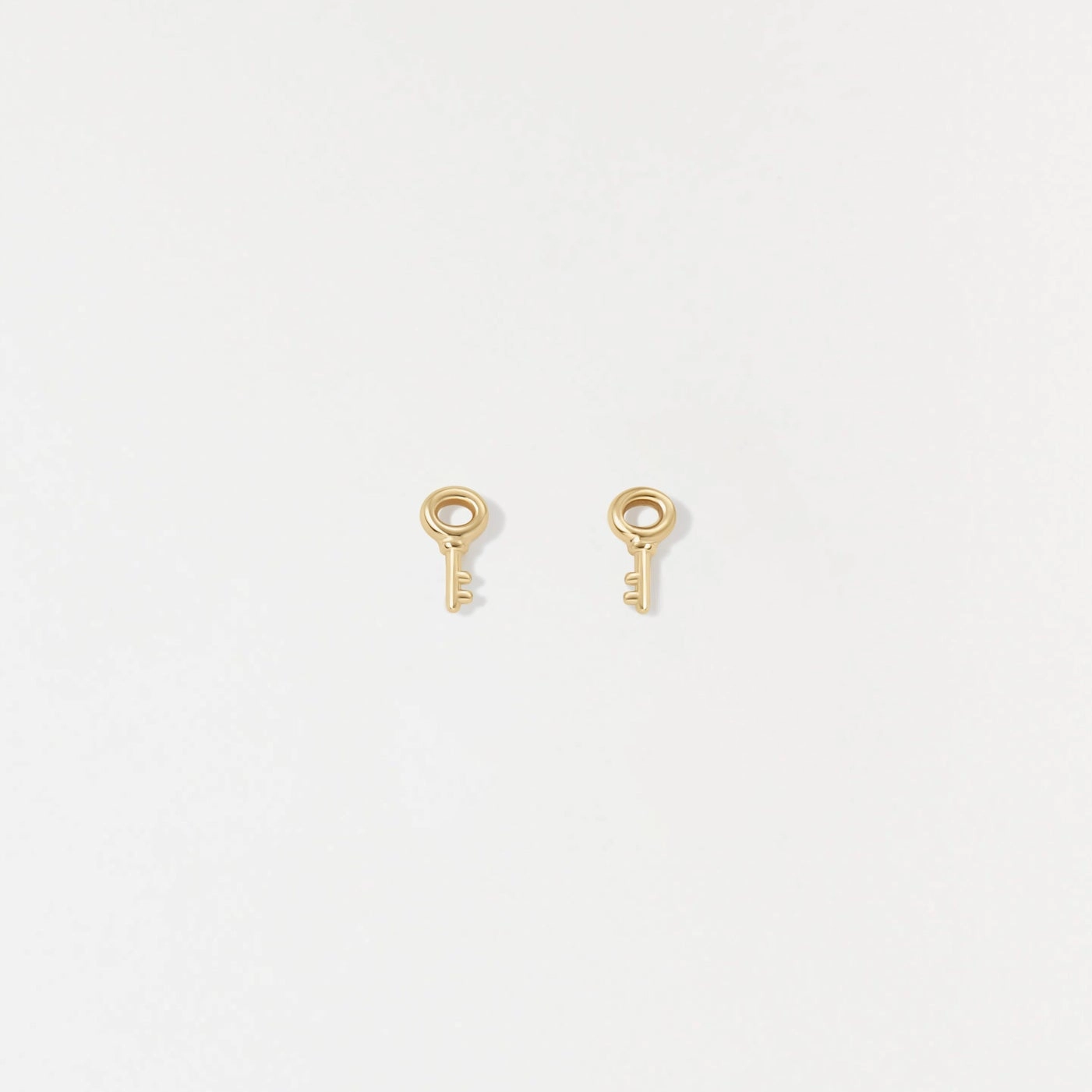 Stylish Finish Stylish Look Skeleton Key Studs