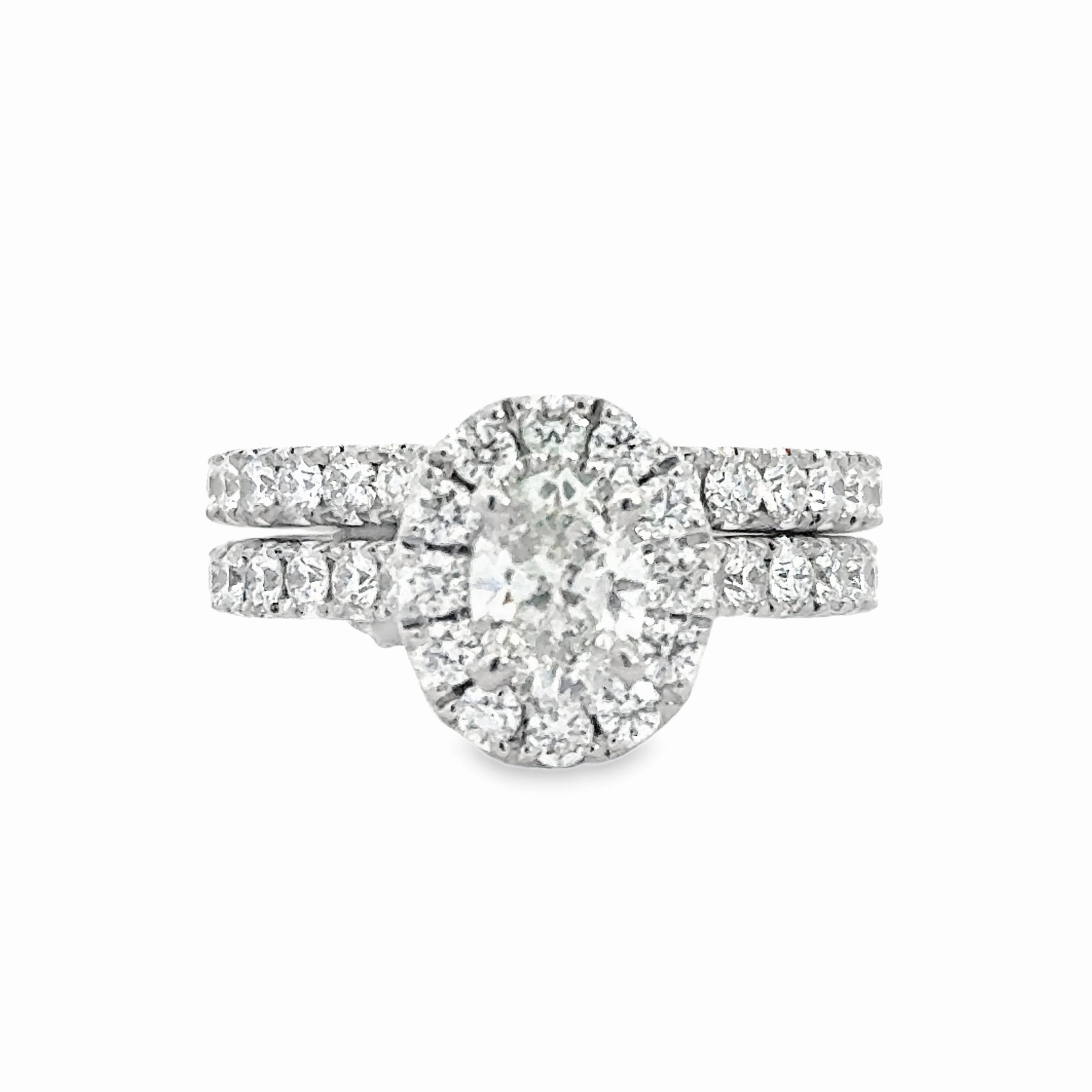 Kirkland Jewelry Estate | 14K Neil Lane Designer Engagement Ring Set Everyday Luxury Timeless Gift