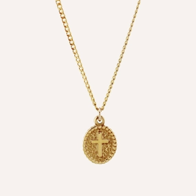 Bold Statement ETERNAL FAITH CROSS NECKLACE