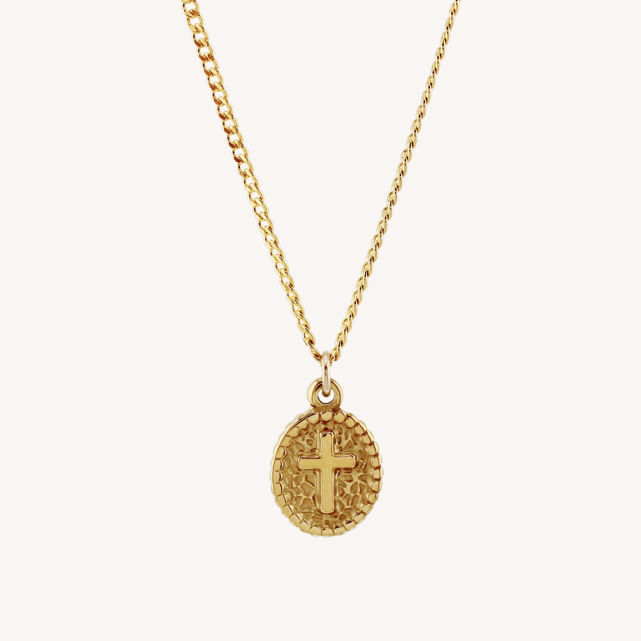 Bold Statement ETERNAL FAITH CROSS NECKLACE