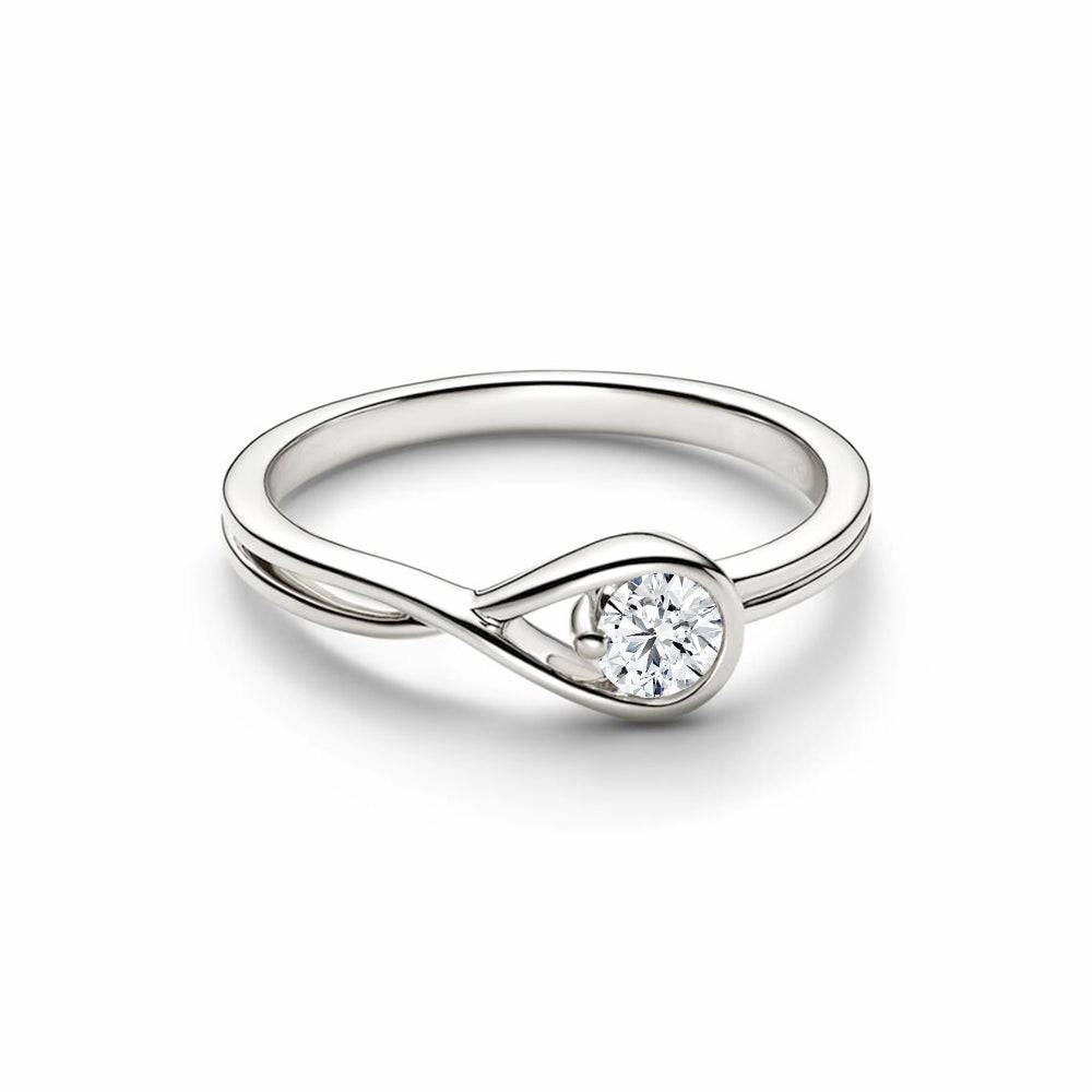 Radiant Spark Stylish Spark Endless Love Infinite Lab Grown Diamond Promise Ring