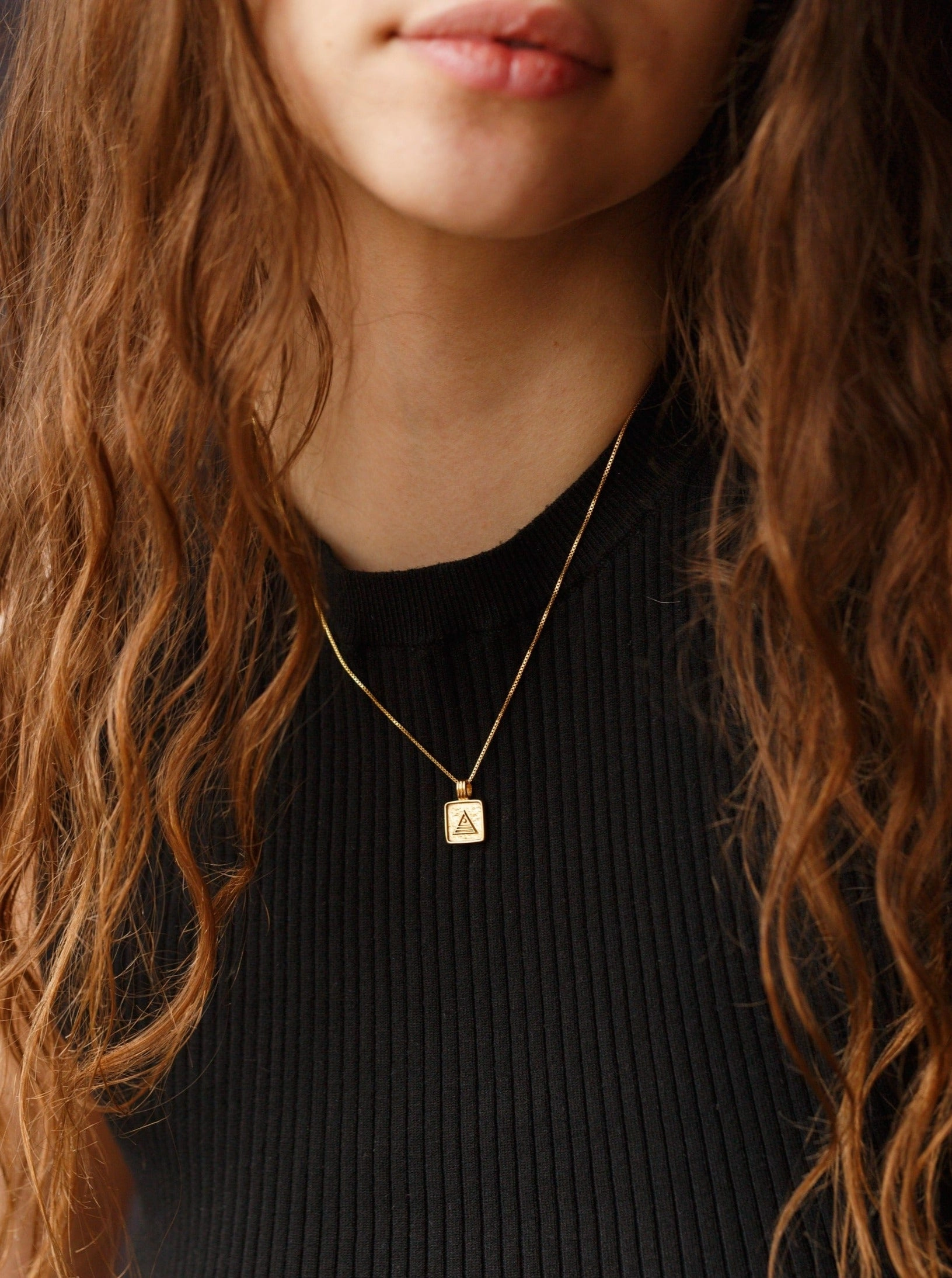 Enneagram Type Five Necklace art show