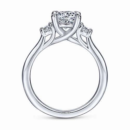 Classic Diamond Ring .28 Cttw 14k White Gold  588A Party time