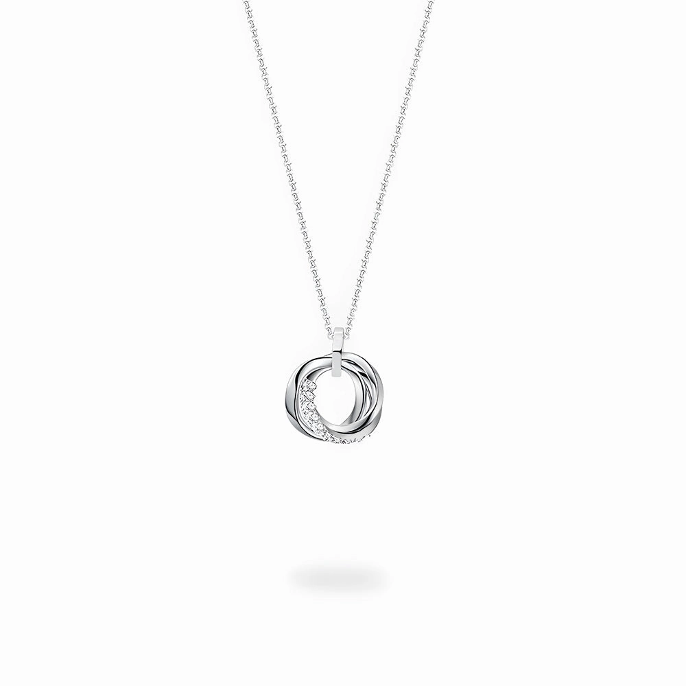 Trinity Infinity Necklace Pendant Festive Style Romantic Layer