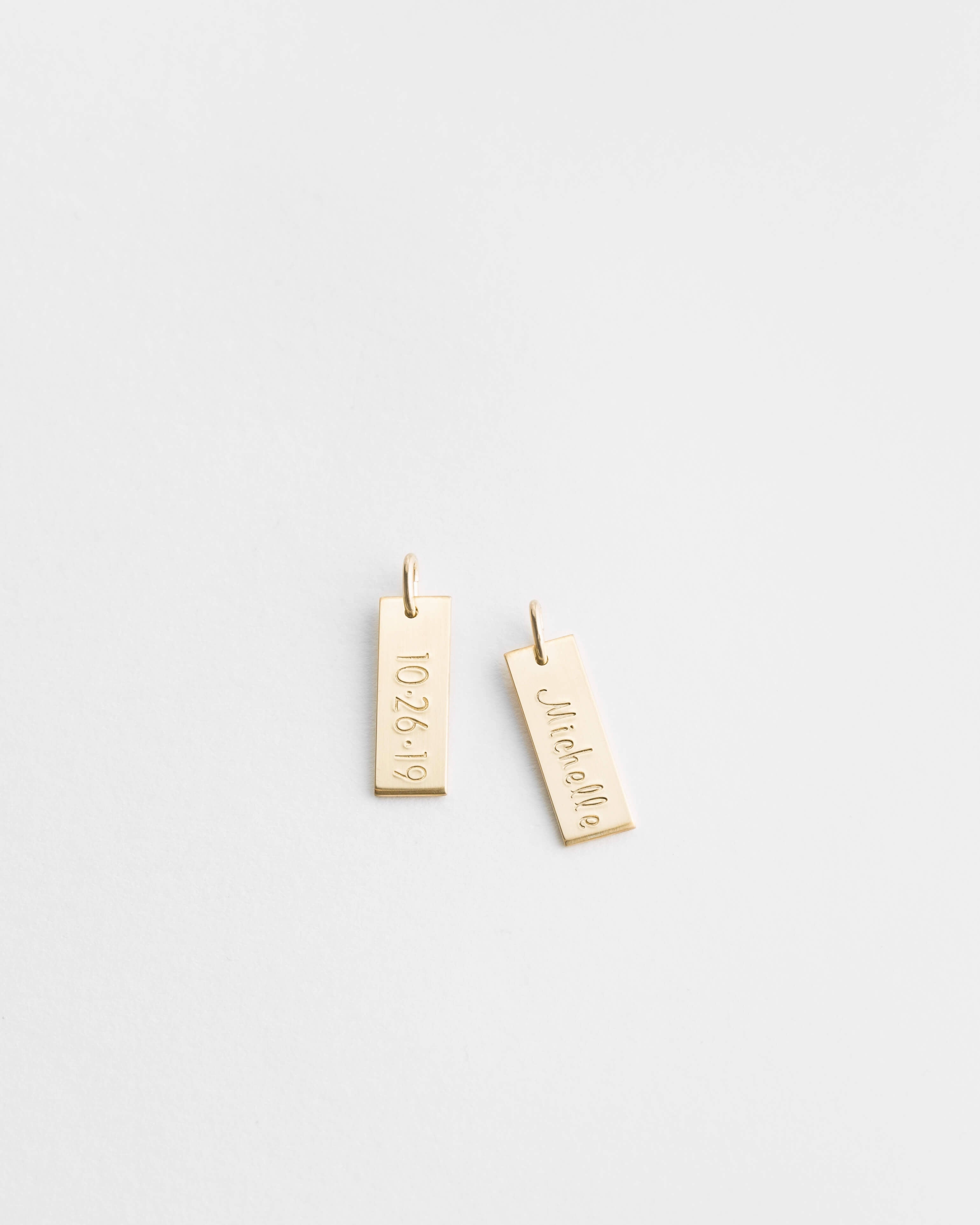 Statement Look Extra Monaco Tag - 5.5x16mm (etsy)