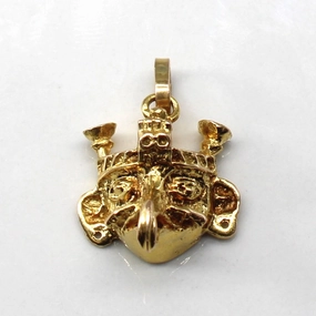 Weekend Light Fashion Sparkle 14k Yellow Gold Pendant