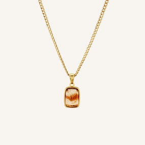 Fashion Pulse Shining Edge ANAHI GEM NECKLACE
