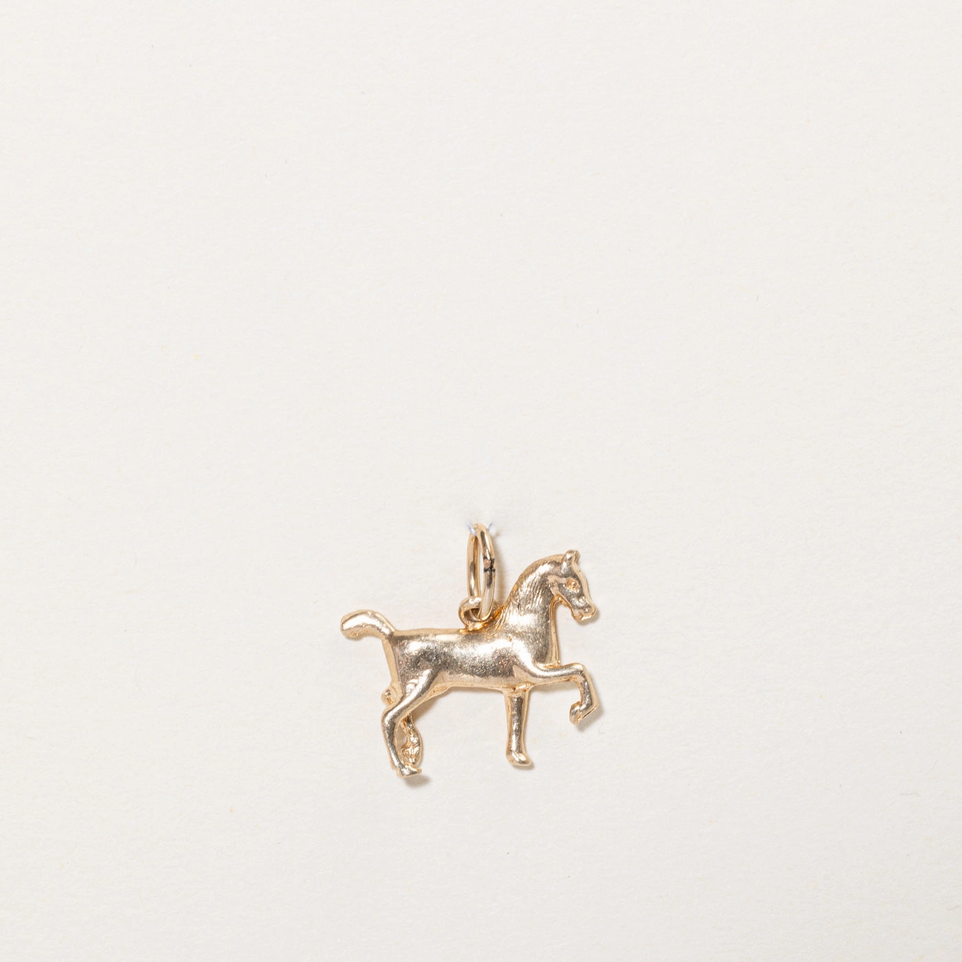 10k Yellow Gold Horse Charm All Time
