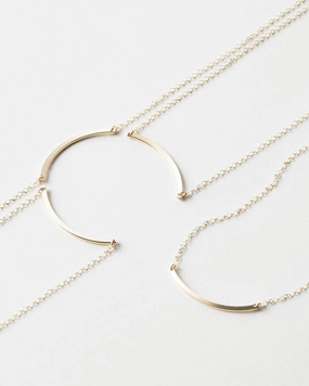 Radiant Detail Elegant Pair Endless - Necklaces for 4