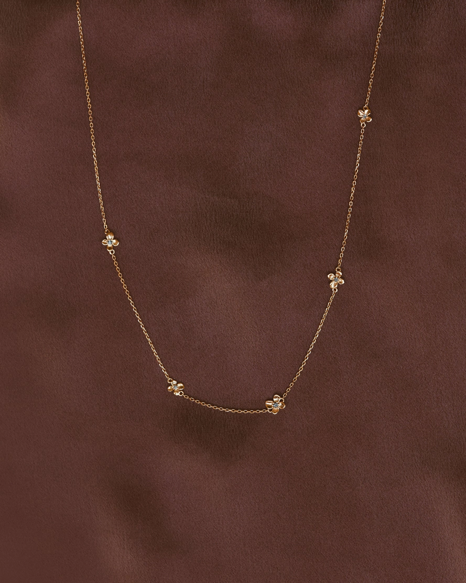 Midnight Blossom Necklace Ideal Accessory