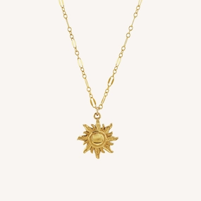 SOLARIA SUN NECKLACE Gloss Layer