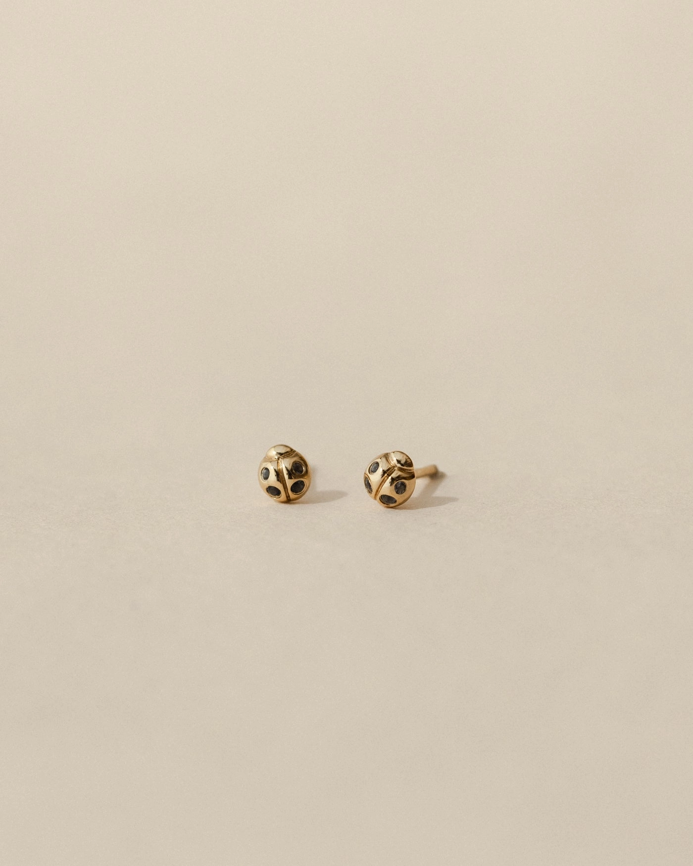 Miniature Embellishment Lightweight Look Ladybug Studs