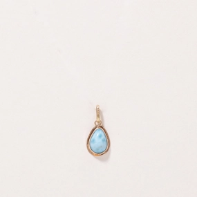 Romantic Edge Delicate Mood Larimar Pendant | 1.50ct |
